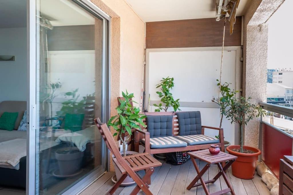 Superbe Appart/ 2Ch / 4 Pers / Terrasse / Vue Mer Marsiglia Esterno foto