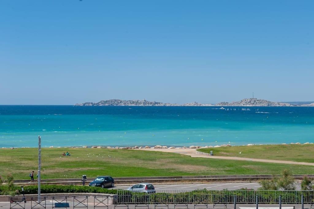 Superbe Appart/ 2Ch / 4 Pers / Terrasse / Vue Mer Marsiglia Esterno foto